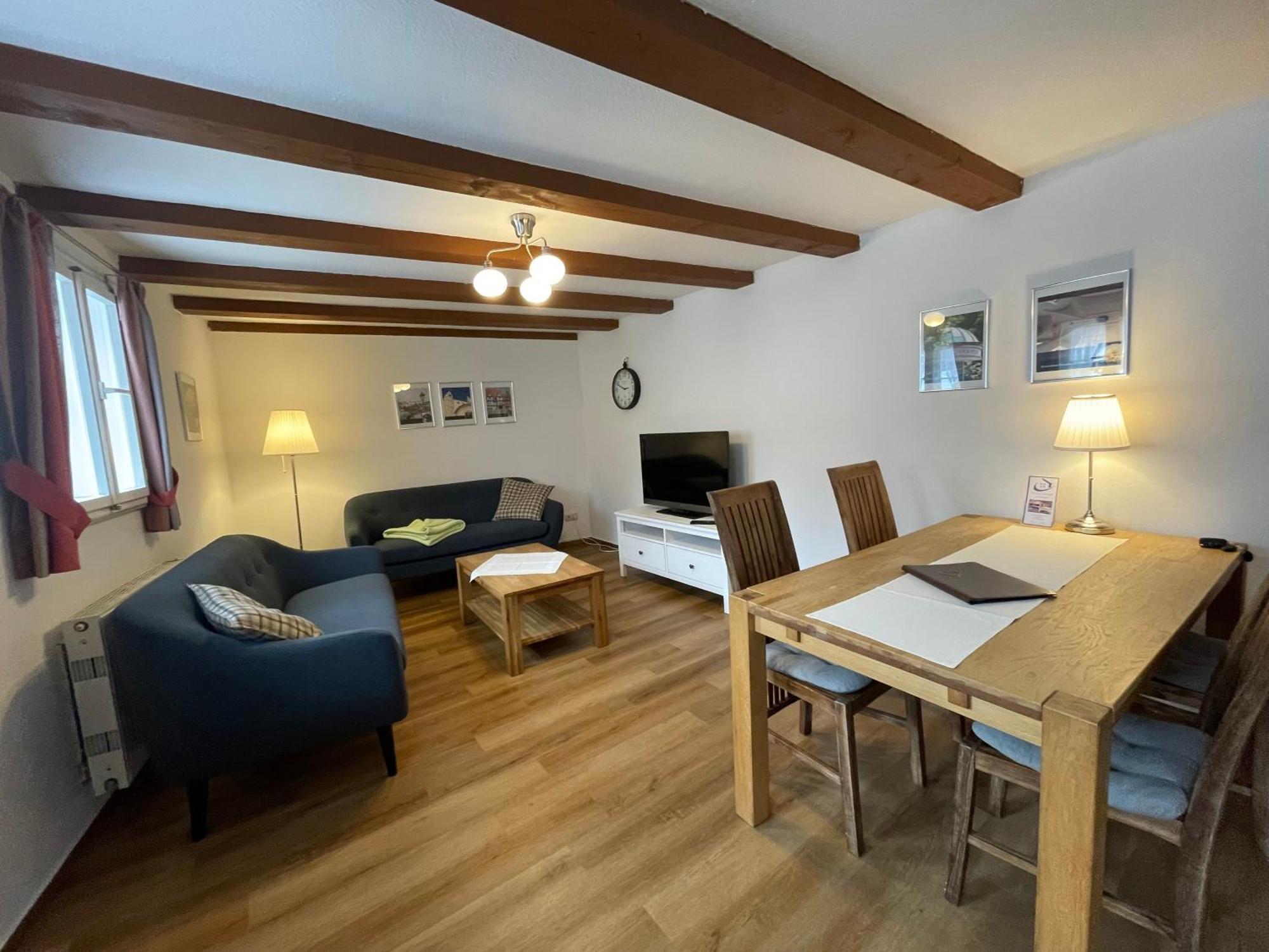 Apartment mit Balkon  Quedlinburg Buitenkant foto